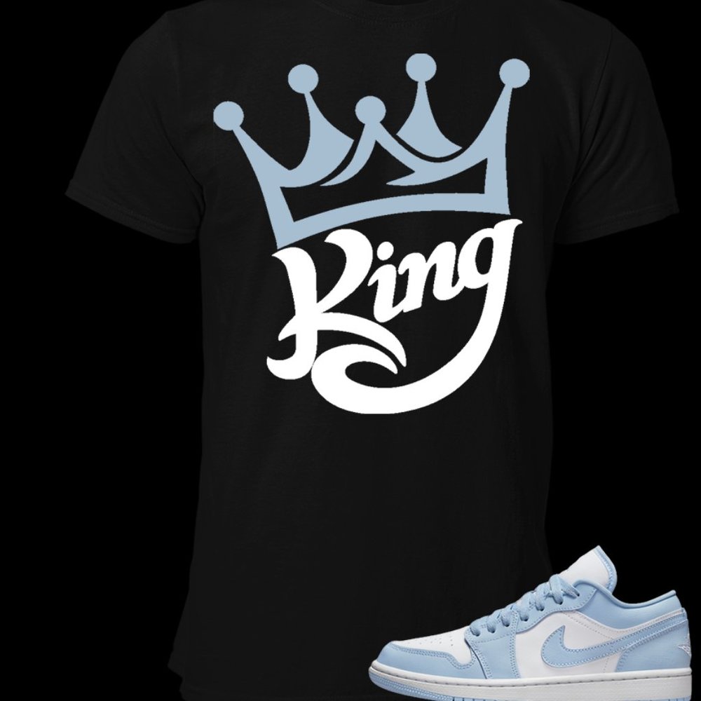 Tee to match baby blue dunk